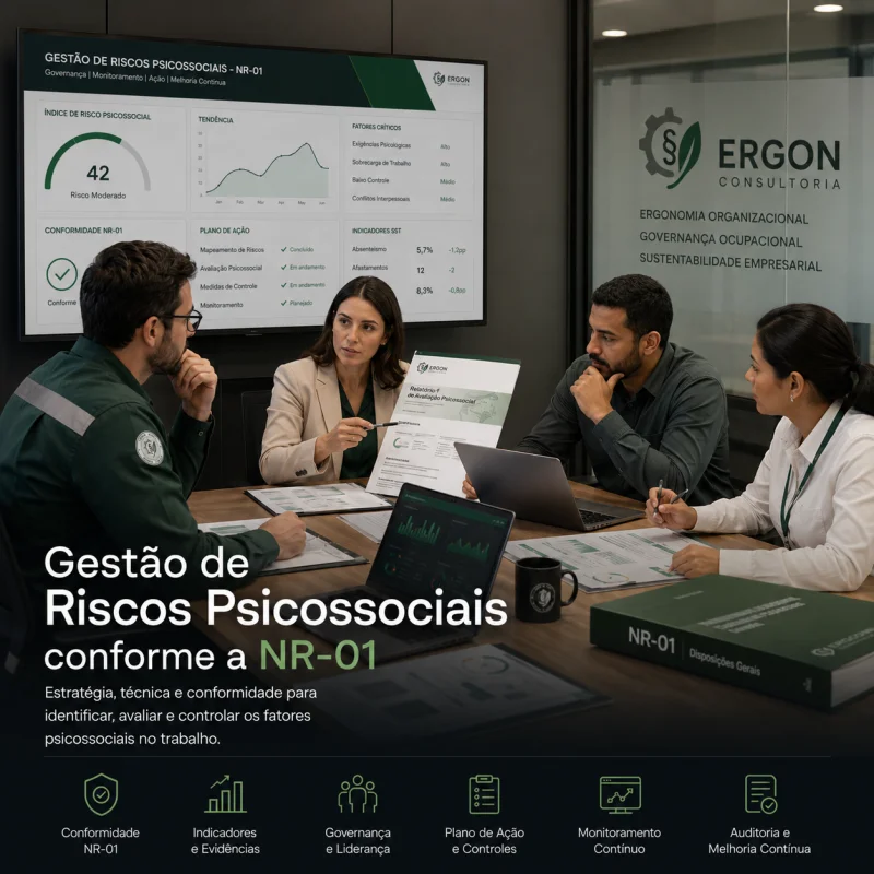 Gestão de Riscos Psicossociais NR 01